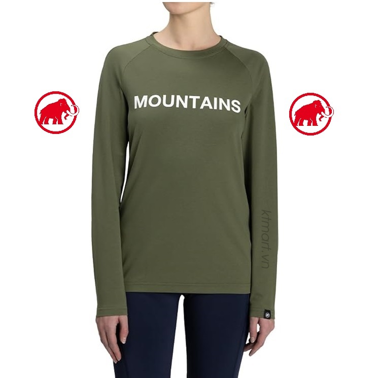 Mammut Women’s QD Logo Longsleeve T Shirt AF 1016-01040 size S, M